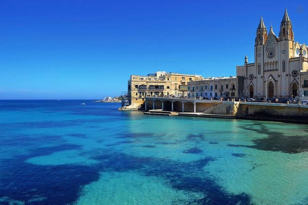 Perfect Location, Modern 2Br Apartment Sliema Ngoại thất bức ảnh